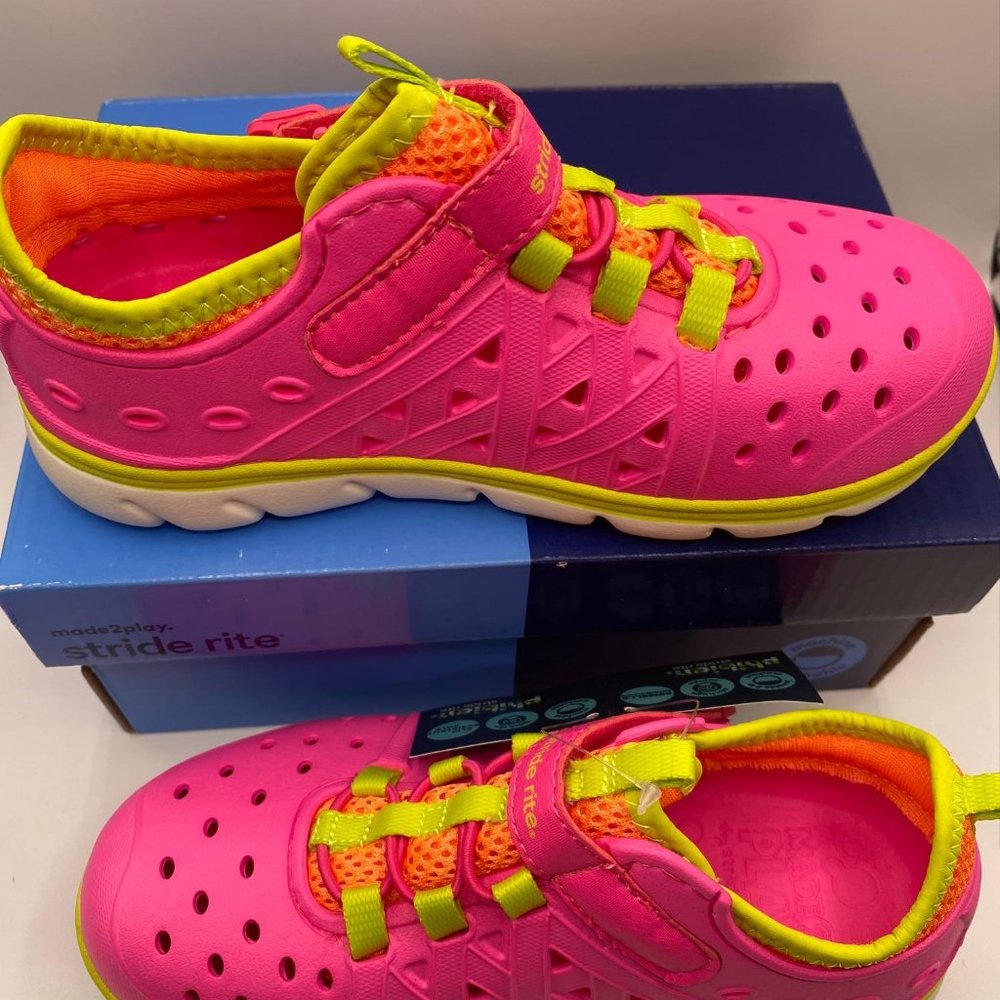 Stride Rite Made2Play Phibian Pink Size 12 Girls